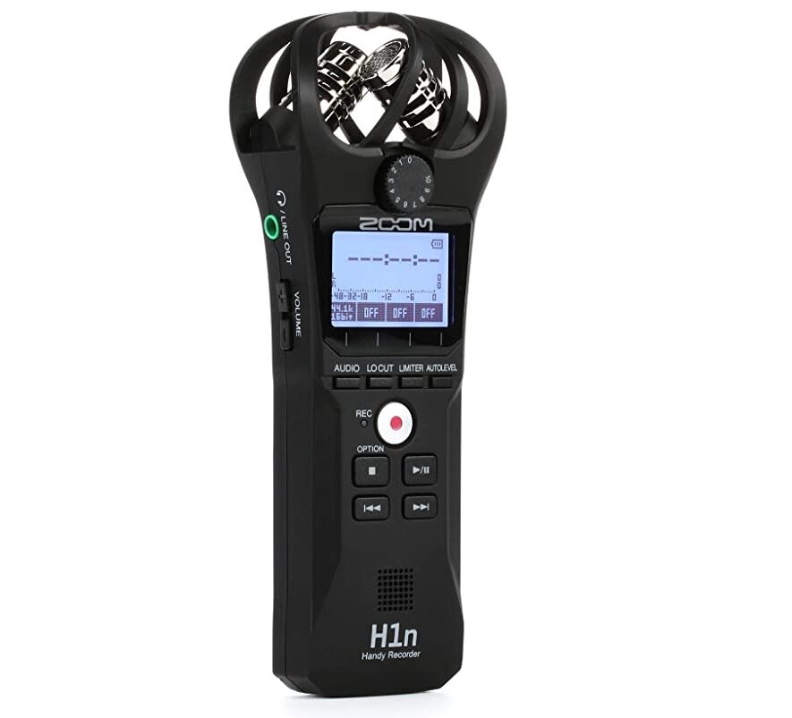 Rent Zoom H1N Audio Recorder  Portable Sound Recorder in Kolkata