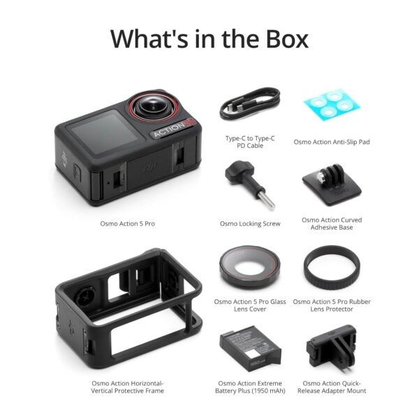 DJI Osmo Action 5 Pro action camera available for rent in Kolkata