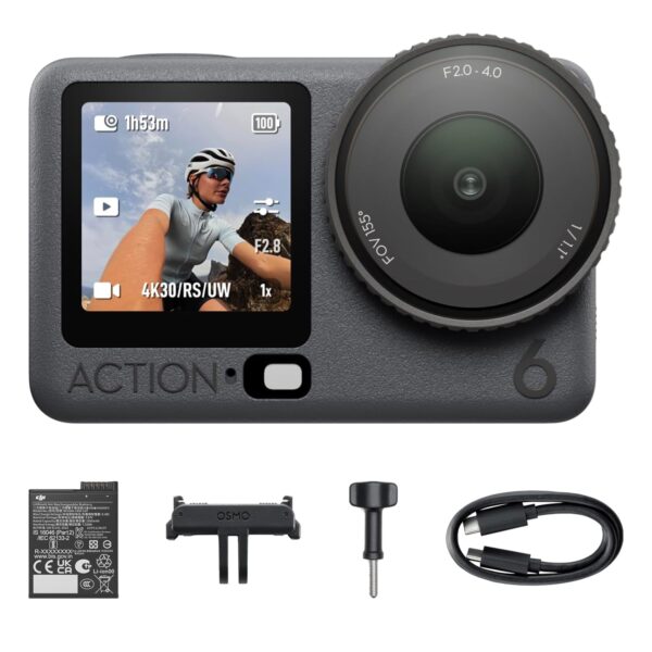 DJI Osmo Action 6 Rental in Kolkata – 4K Waterproof Action Camera | RentalTribe